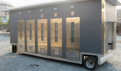 拖掛式移動廁所定制
